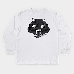 Dewdrop Sodo Ghoul V02, Nameless Ghoul, GHOST rock metal band Kids Long Sleeve T-Shirt